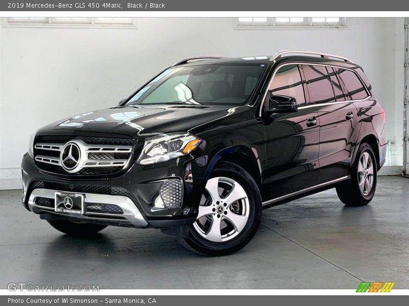 Black / Black 2019 Mercedes-Benz GLS 450 4Matic