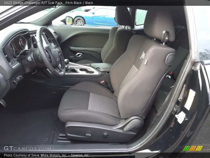 Pitch Black / Black 2022 Dodge Challenger R/T Scat Pack