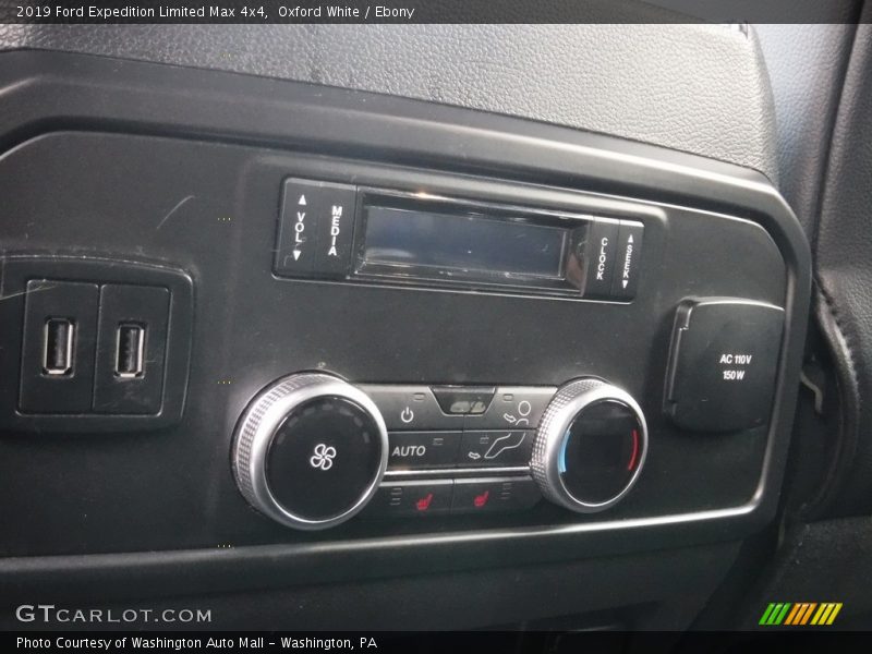 Oxford White / Ebony 2019 Ford Expedition Limited Max 4x4