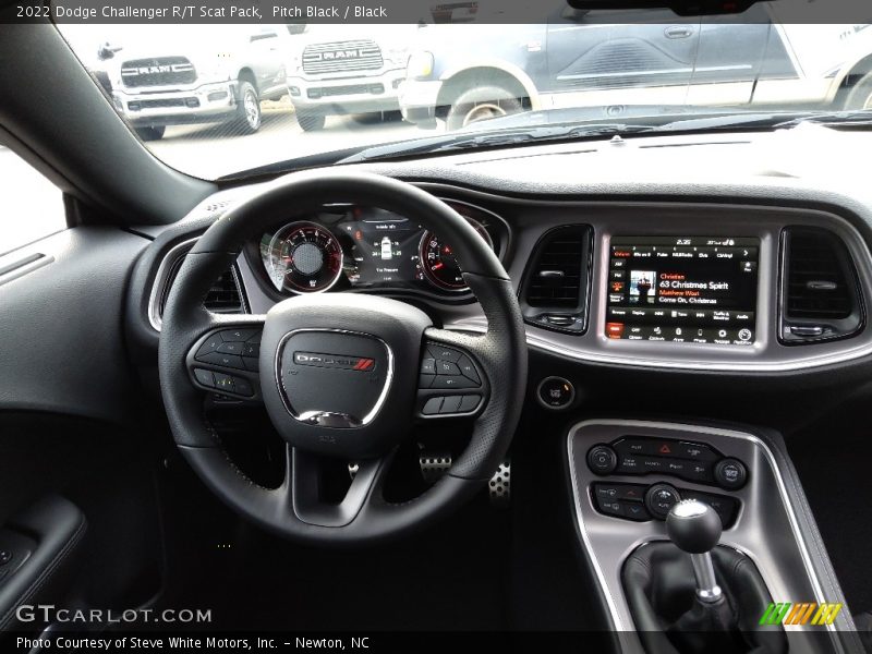 Pitch Black / Black 2022 Dodge Challenger R/T Scat Pack