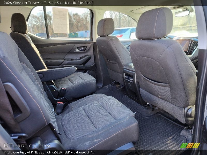 Satin Steel Metallic / Jet Black 2020 Chevrolet Traverse LT