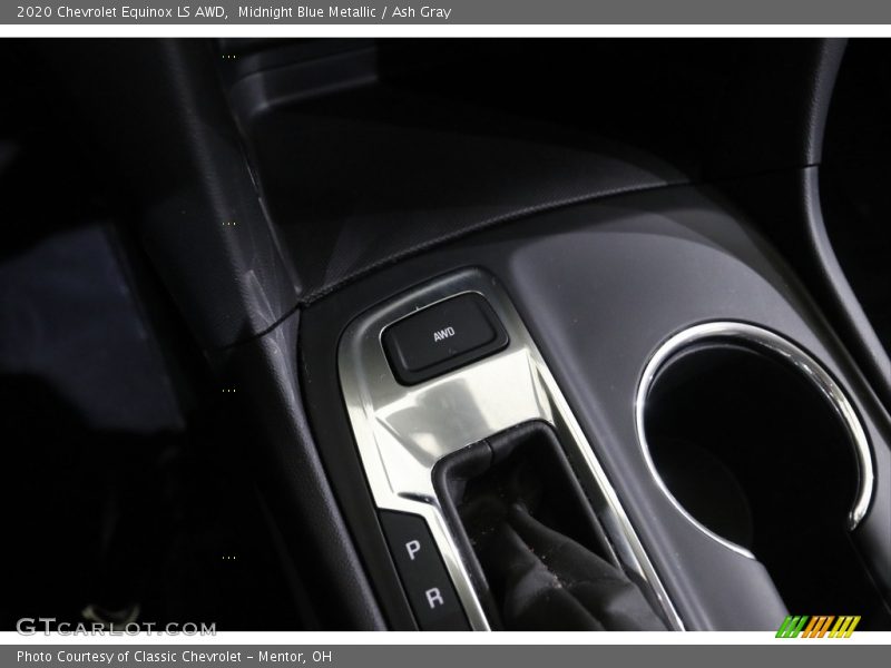 Midnight Blue Metallic / Ash Gray 2020 Chevrolet Equinox LS AWD