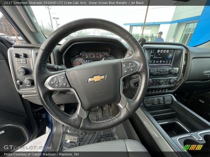 Dashboard of 2017 Silverado 3500HD LTZ Crew Cab 4x4
