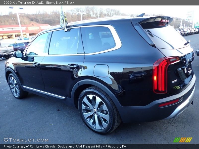Ebony Black / Black 2020 Kia Telluride EX AWD