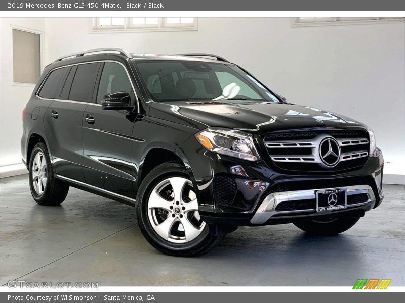 Black / Black 2019 Mercedes-Benz GLS 450 4Matic