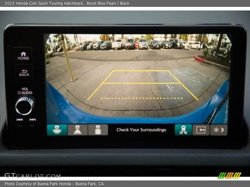 Boost Blue Pearl / Black 2023 Honda Civic Sport Touring Hatchback