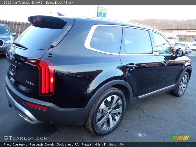 Ebony Black / Black 2020 Kia Telluride EX AWD