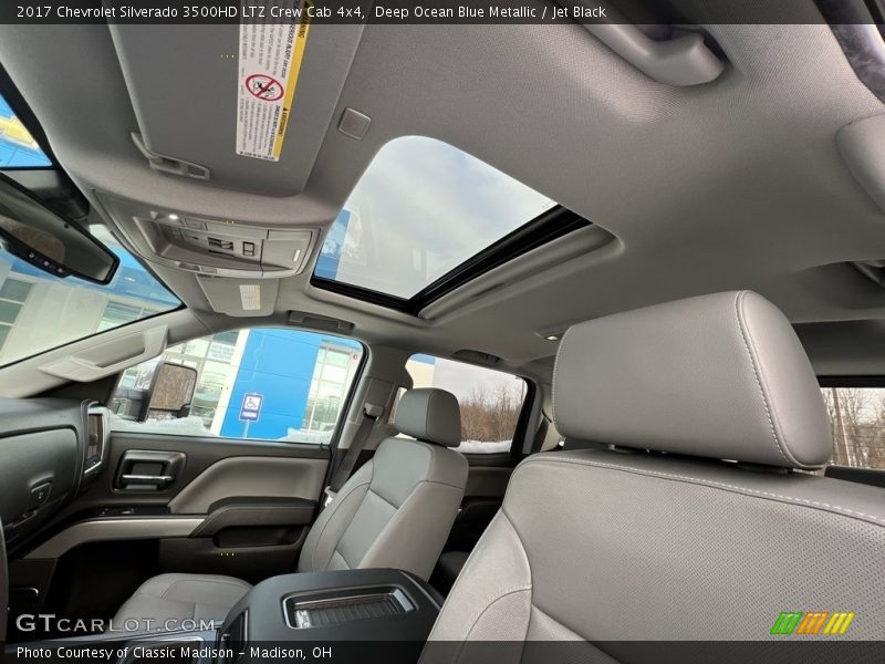 Sunroof of 2017 Silverado 3500HD LTZ Crew Cab 4x4