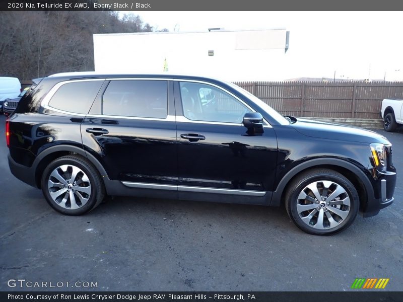 Ebony Black / Black 2020 Kia Telluride EX AWD