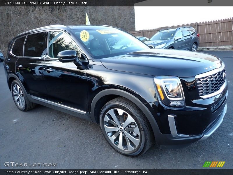 Ebony Black / Black 2020 Kia Telluride EX AWD