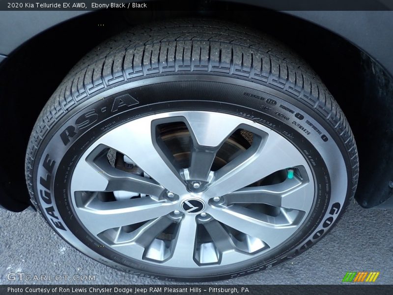 Ebony Black / Black 2020 Kia Telluride EX AWD