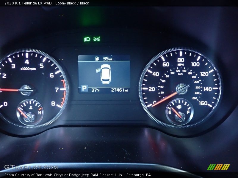 Ebony Black / Black 2020 Kia Telluride EX AWD