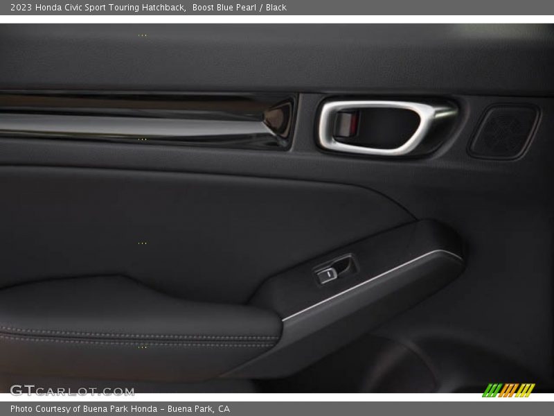 Boost Blue Pearl / Black 2023 Honda Civic Sport Touring Hatchback