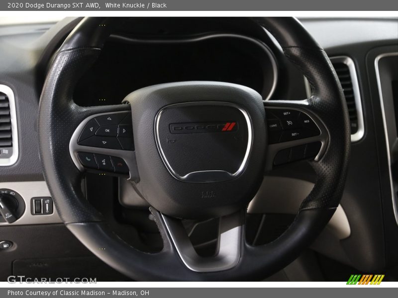 White Knuckle / Black 2020 Dodge Durango SXT AWD