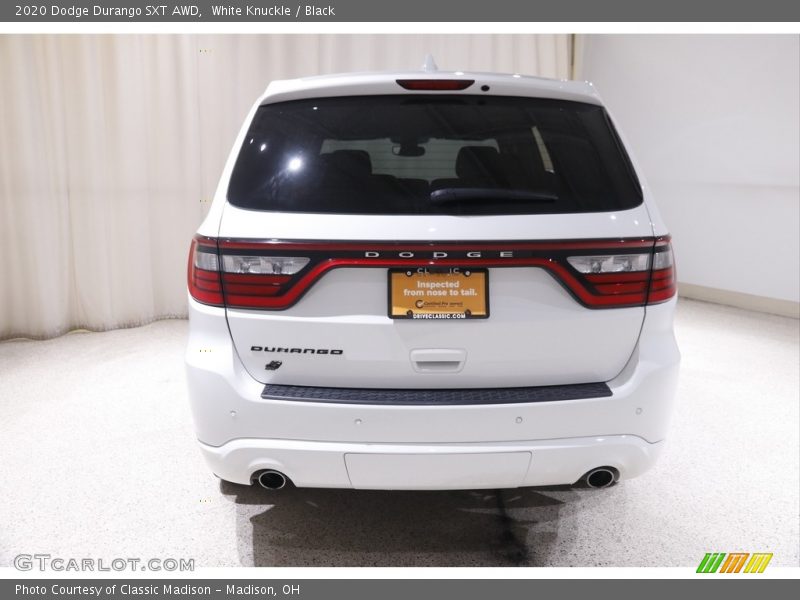 White Knuckle / Black 2020 Dodge Durango SXT AWD