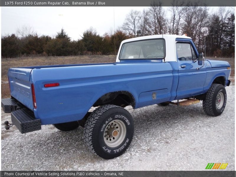  1975 F250 Custom Regular Cab Bahama Blue