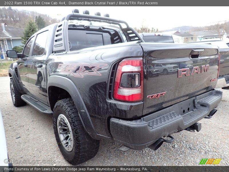 Diamond Black Crystal Pearl / Black/TRX Red Accents 2022 Ram 1500 TRX Crew Cab 4x4