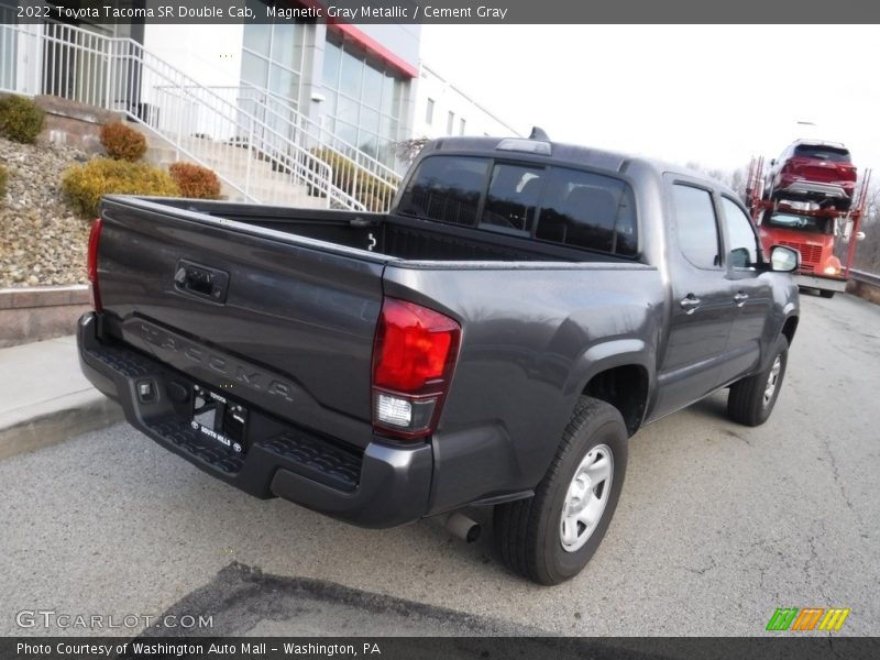 Magnetic Gray Metallic / Cement Gray 2022 Toyota Tacoma SR Double Cab