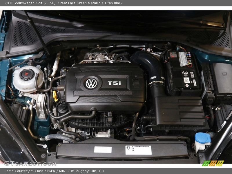  2018 Golf GTI SE Engine - 2.0 Liter TSI Turbocharged DOHC 16-Valve VVT 4 Cylinder