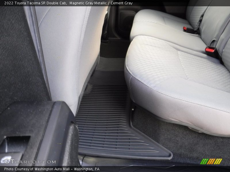 Rear Seat of 2022 Tacoma SR Double Cab