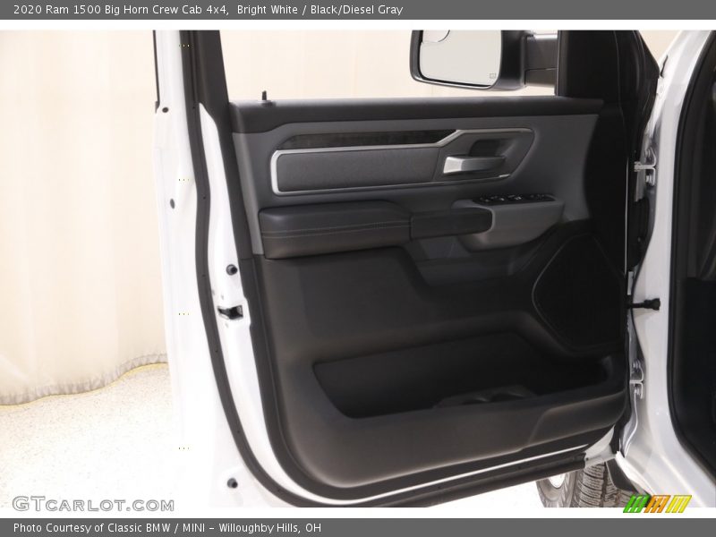 Bright White / Black/Diesel Gray 2020 Ram 1500 Big Horn Crew Cab 4x4