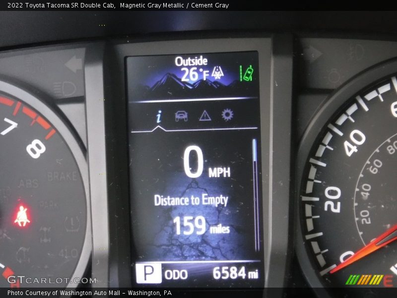 Magnetic Gray Metallic / Cement Gray 2022 Toyota Tacoma SR Double Cab