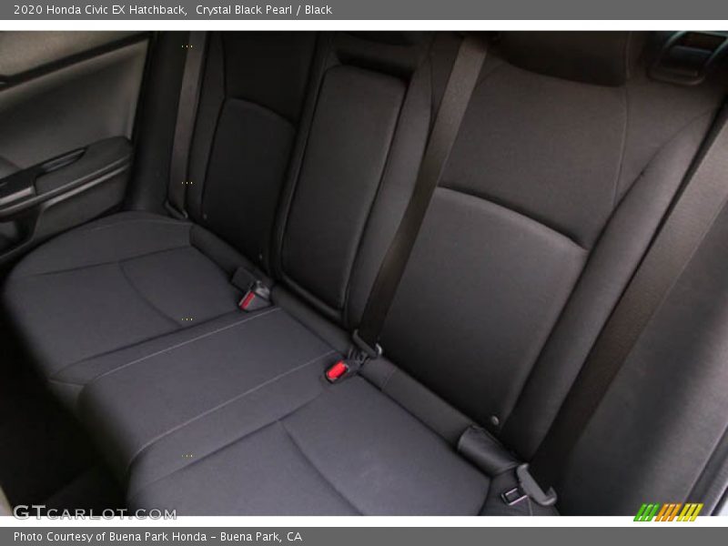 Crystal Black Pearl / Black 2020 Honda Civic EX Hatchback