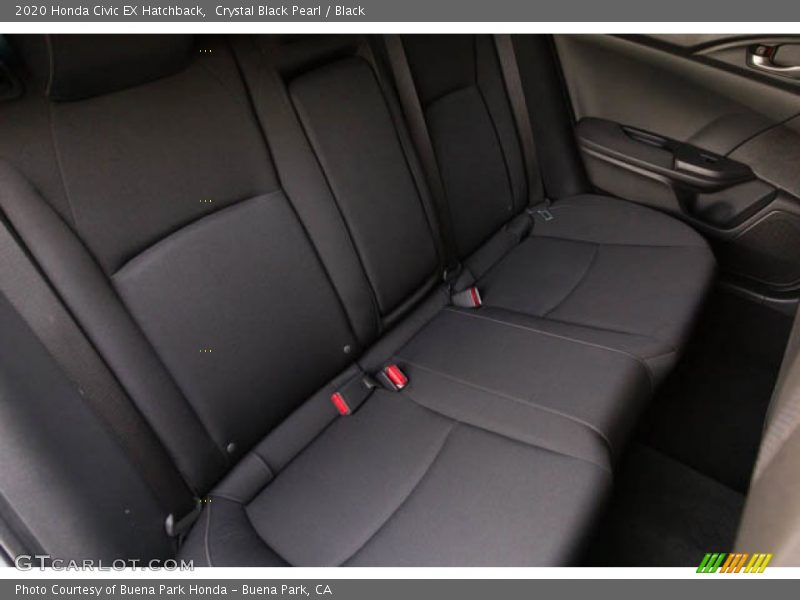 Crystal Black Pearl / Black 2020 Honda Civic EX Hatchback