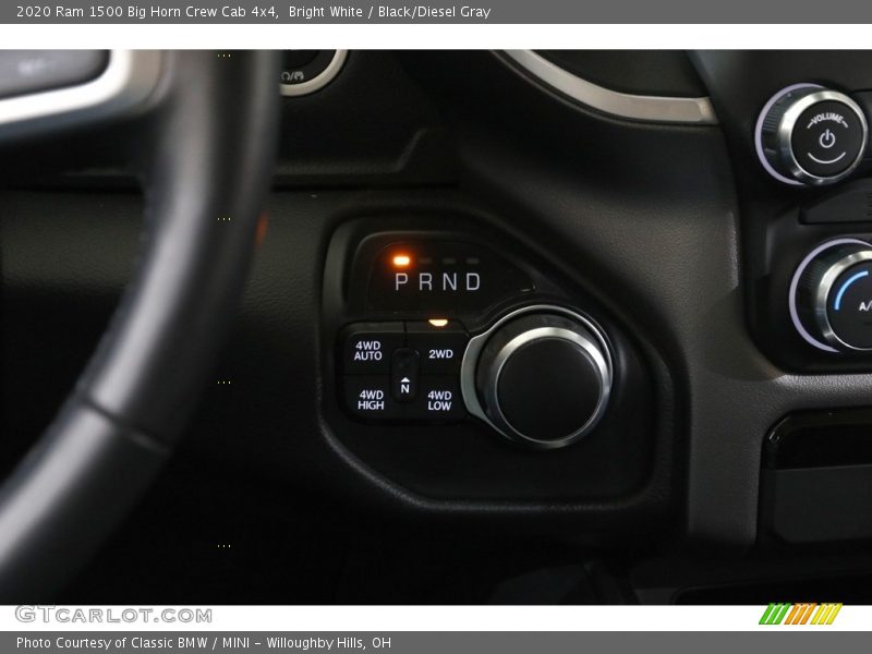 Bright White / Black/Diesel Gray 2020 Ram 1500 Big Horn Crew Cab 4x4