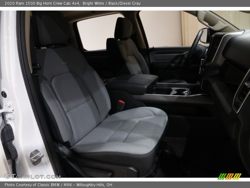 Bright White / Black/Diesel Gray 2020 Ram 1500 Big Horn Crew Cab 4x4
