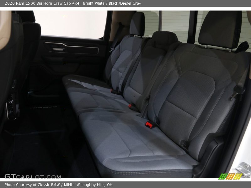 Bright White / Black/Diesel Gray 2020 Ram 1500 Big Horn Crew Cab 4x4