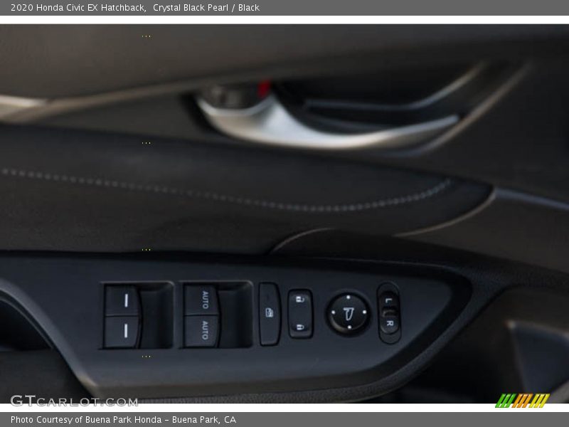Crystal Black Pearl / Black 2020 Honda Civic EX Hatchback