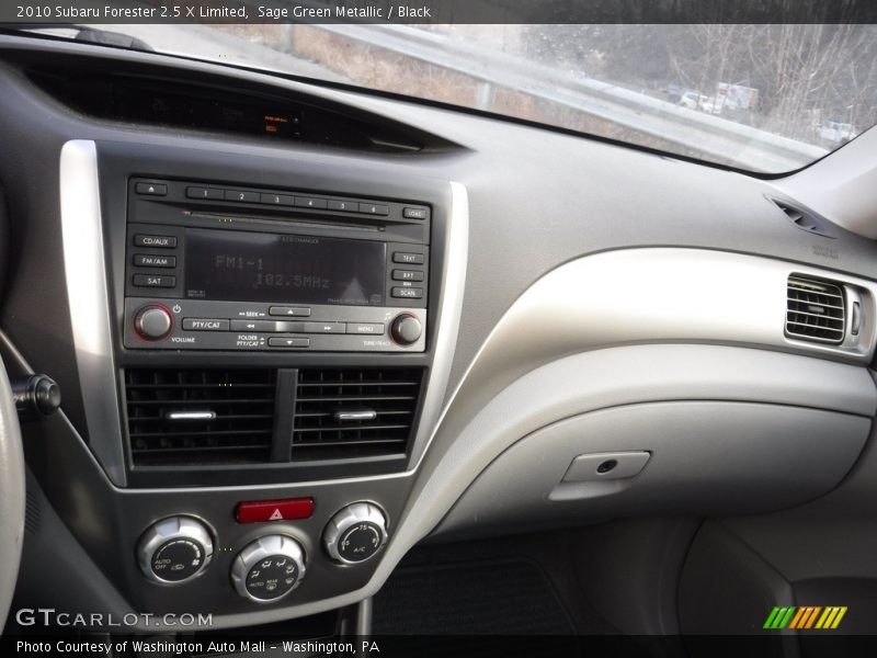 Sage Green Metallic / Black 2010 Subaru Forester 2.5 X Limited