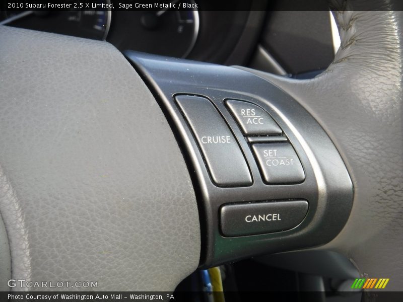 Sage Green Metallic / Black 2010 Subaru Forester 2.5 X Limited