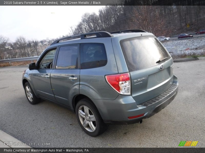 Sage Green Metallic / Black 2010 Subaru Forester 2.5 X Limited