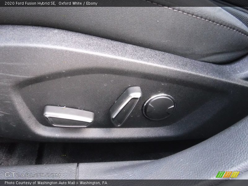 Oxford White / Ebony 2020 Ford Fusion Hybrid SE
