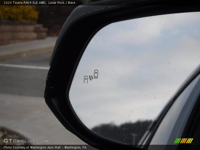 Lunar Rock / Black 2020 Toyota RAV4 XLE AWD