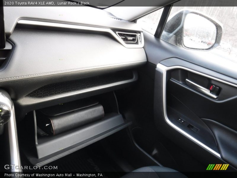 Lunar Rock / Black 2020 Toyota RAV4 XLE AWD