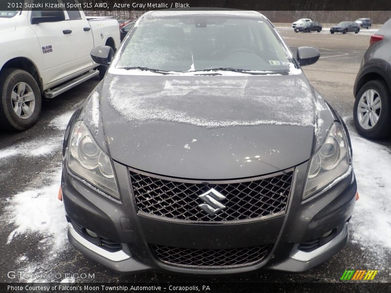 Azure Gray Metallic / Black 2012 Suzuki Kizashi Sport SLS AWD