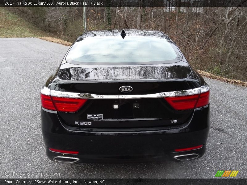 Exhaust of 2017 K900 Luxury 5.0