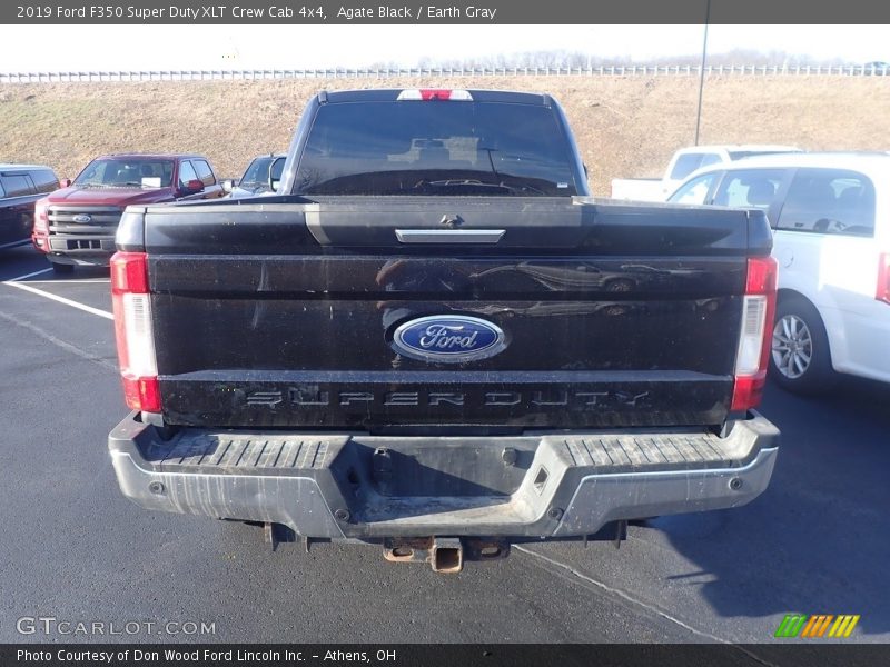 Agate Black / Earth Gray 2019 Ford F350 Super Duty XLT Crew Cab 4x4