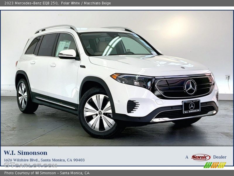 Polar White / Macchiato Beige 2023 Mercedes-Benz EQB 250