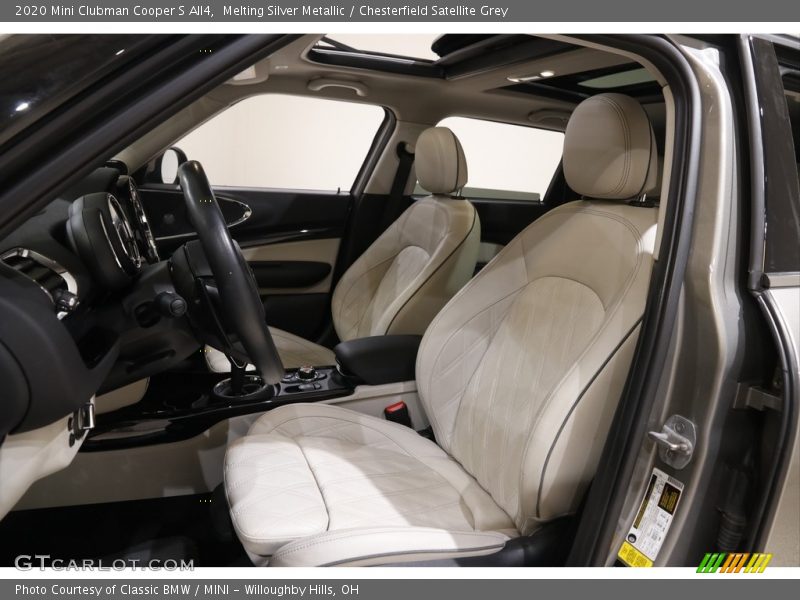 Front Seat of 2020 Clubman Cooper S All4