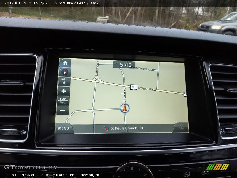 Navigation of 2017 K900 Luxury 5.0