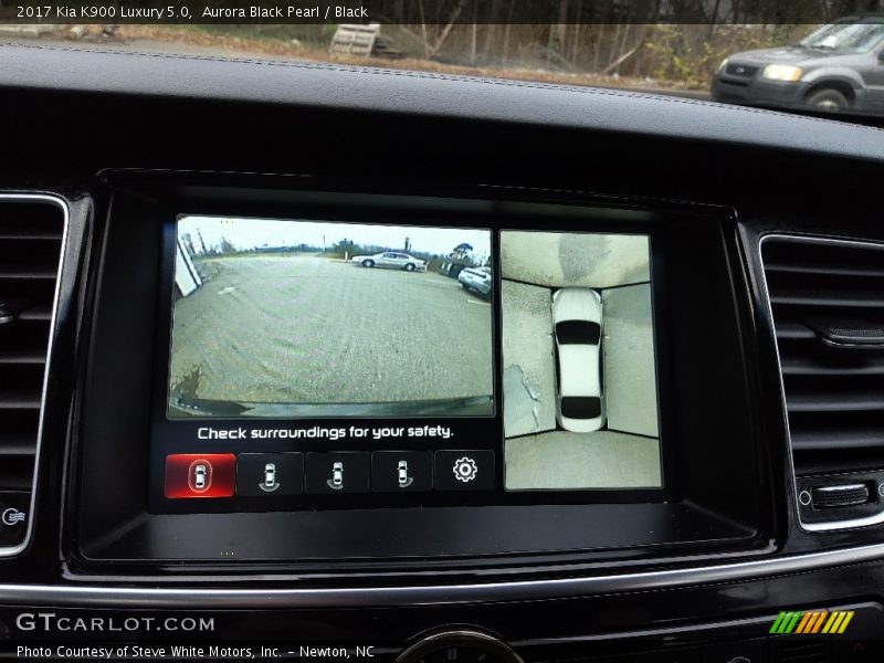 Aurora Black Pearl / Black 2017 Kia K900 Luxury 5.0