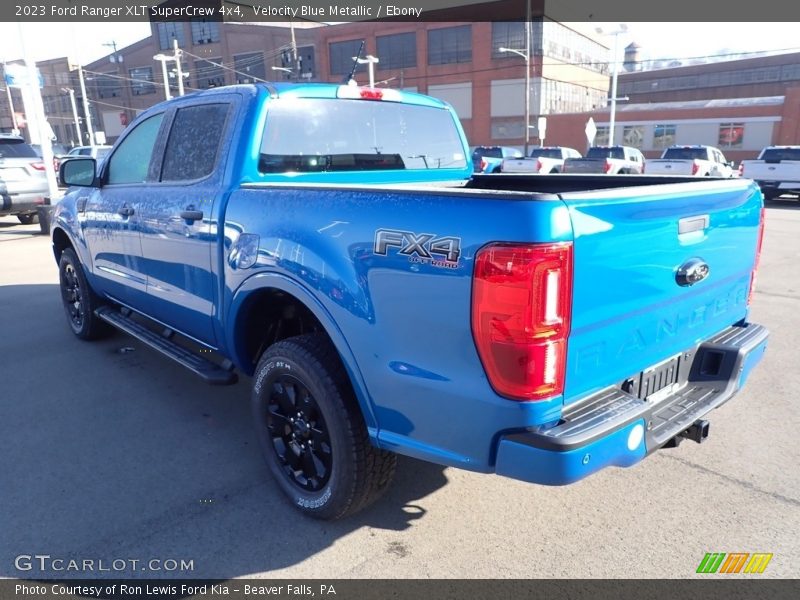  2023 Ranger XLT SuperCrew 4x4 Velocity Blue Metallic