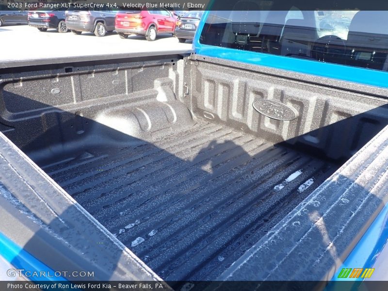 Velocity Blue Metallic / Ebony 2023 Ford Ranger XLT SuperCrew 4x4