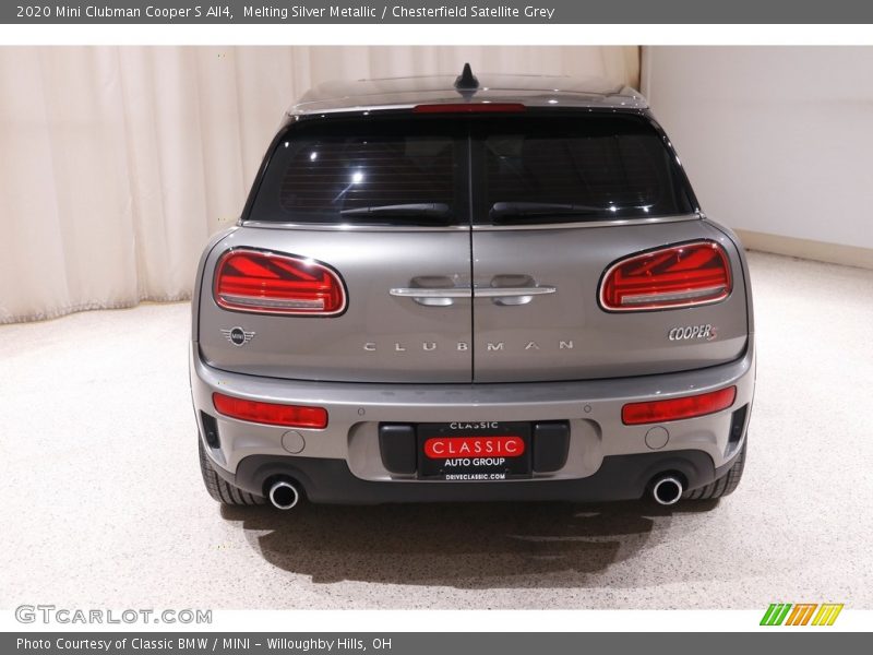 Melting Silver Metallic / Chesterfield Satellite Grey 2020 Mini Clubman Cooper S All4