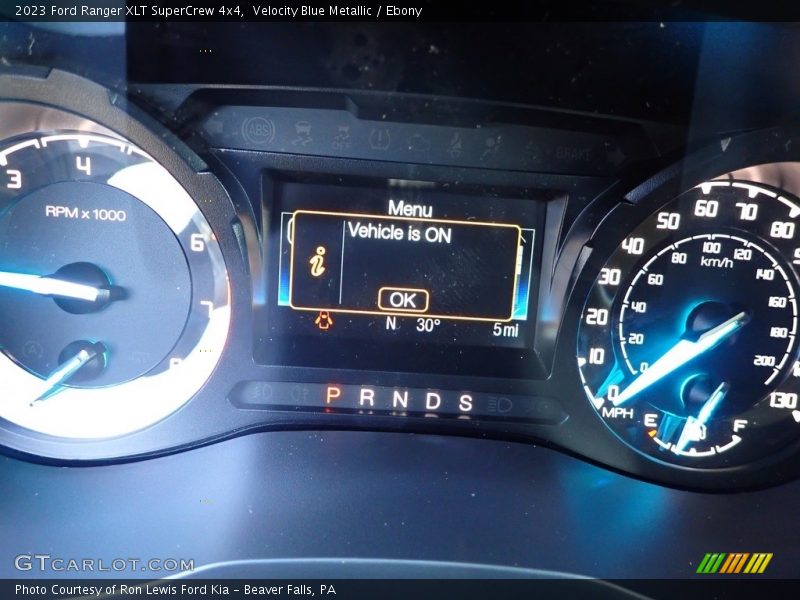  2023 Ranger XLT SuperCrew 4x4 XLT SuperCrew 4x4 Gauges