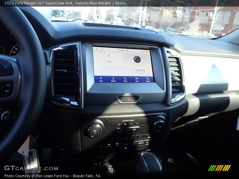 Velocity Blue Metallic / Ebony 2023 Ford Ranger XLT SuperCrew 4x4